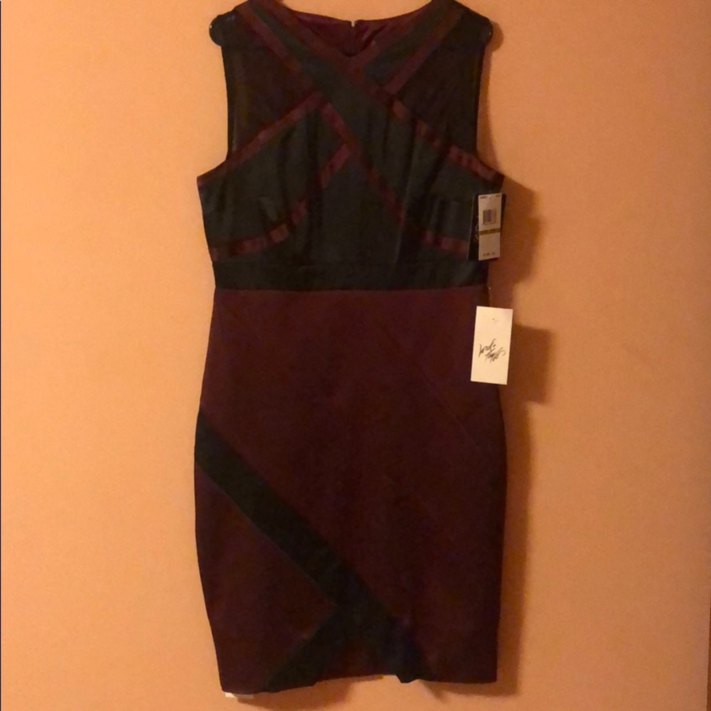 ✨NWT Red and Black Evening Dress - Picture 6 of 7